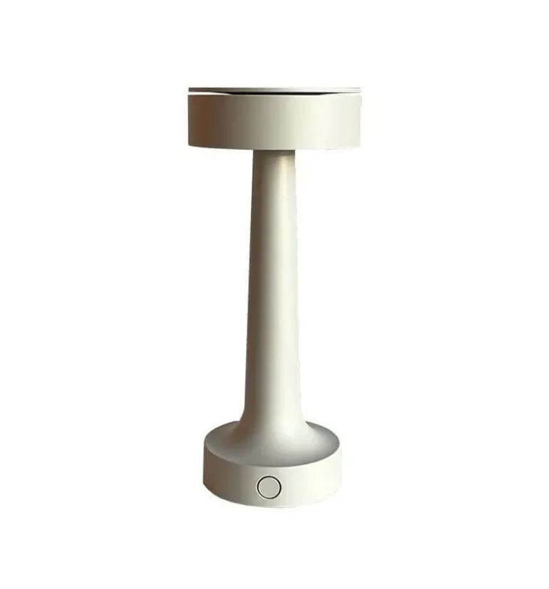 Buddy T1 batterilampe / bordlampe, mat grå