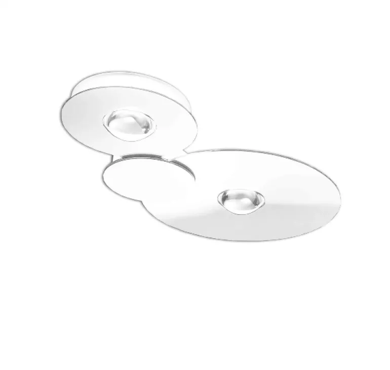 Bugia Double loftlampe, hvid