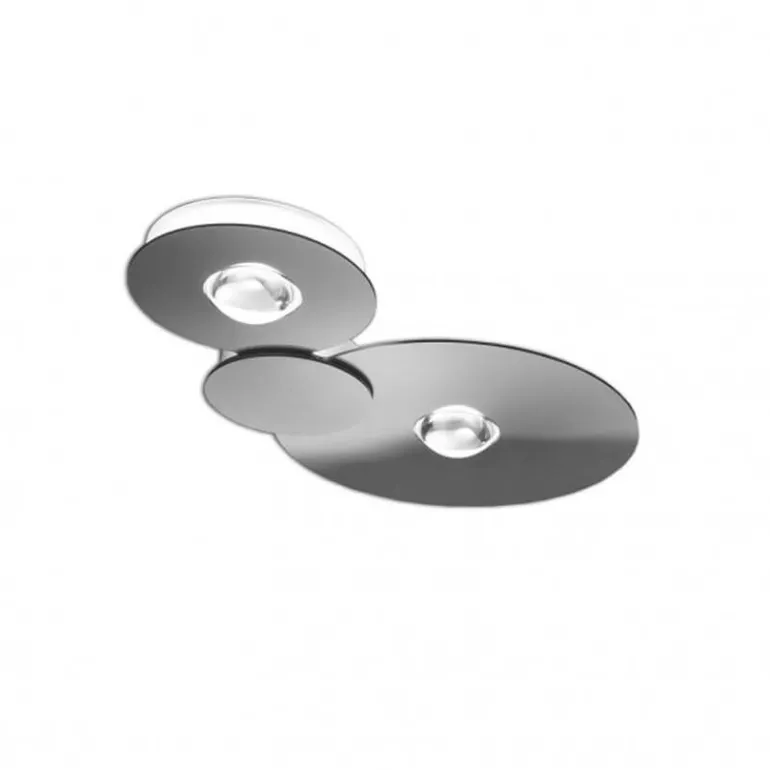 Bugia Double Loftlampe, Krom