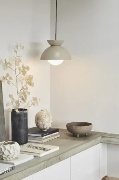 Butterfly pendel Ø29, mat tan grey