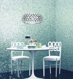 Caboche Plus Media pendel LED dæmpbar, transparent