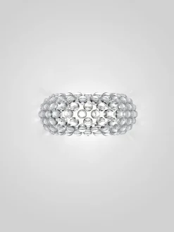 Caboche Plus Media væglampe, transparent