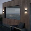 Canto 2 udendørs væglampe LED, seaside sort