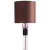Carnival bordlampe No. 2, pink/sort/klar