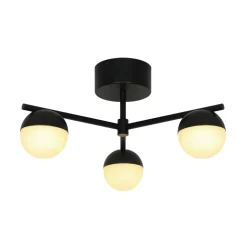 Contina loftlampe, sort