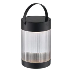 Coupar Solar bordlampe m/solcelle, sort