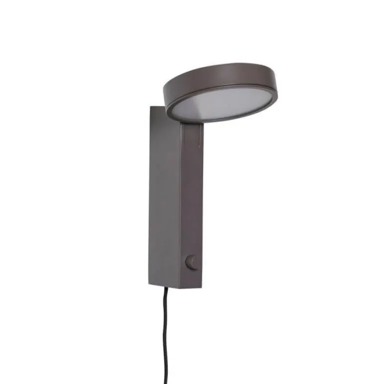 Crea væglampe, brun