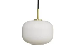 Cuscino pendel small Ø15, messing/opal