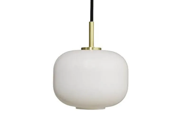 Cuscino pendel small Ø15, messing/opal