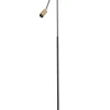 Decor F1 gulvlampe, sort/messing