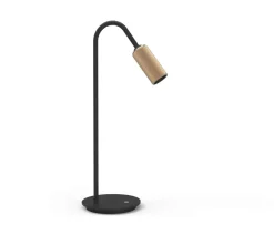 Decor T1 bordlampe, sort/messing