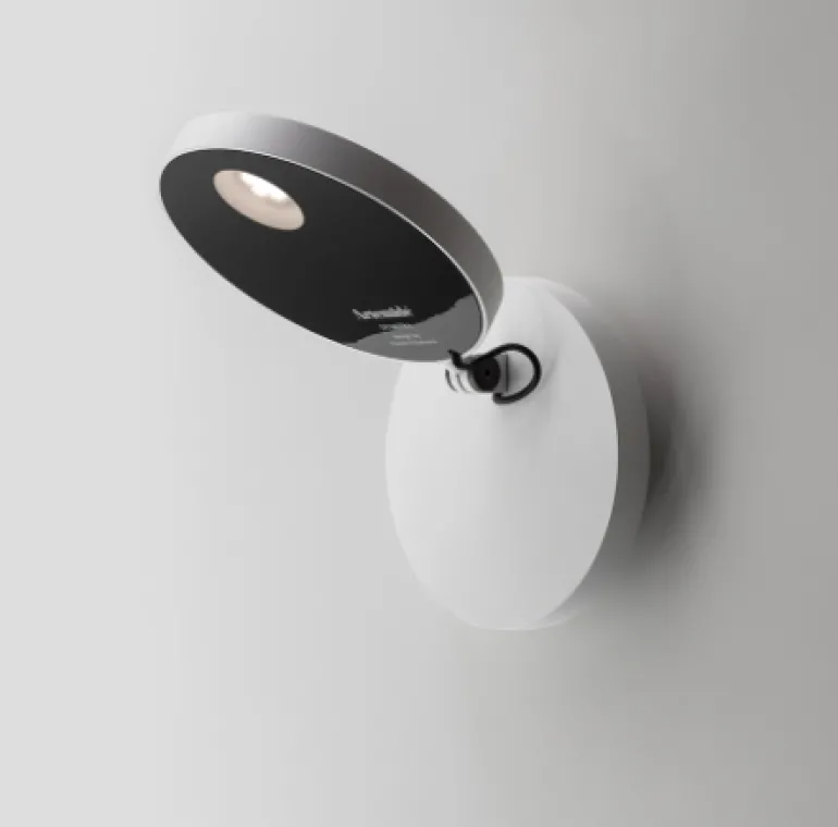 Demetra Faretto væglampe 2700K, on/off, hvid