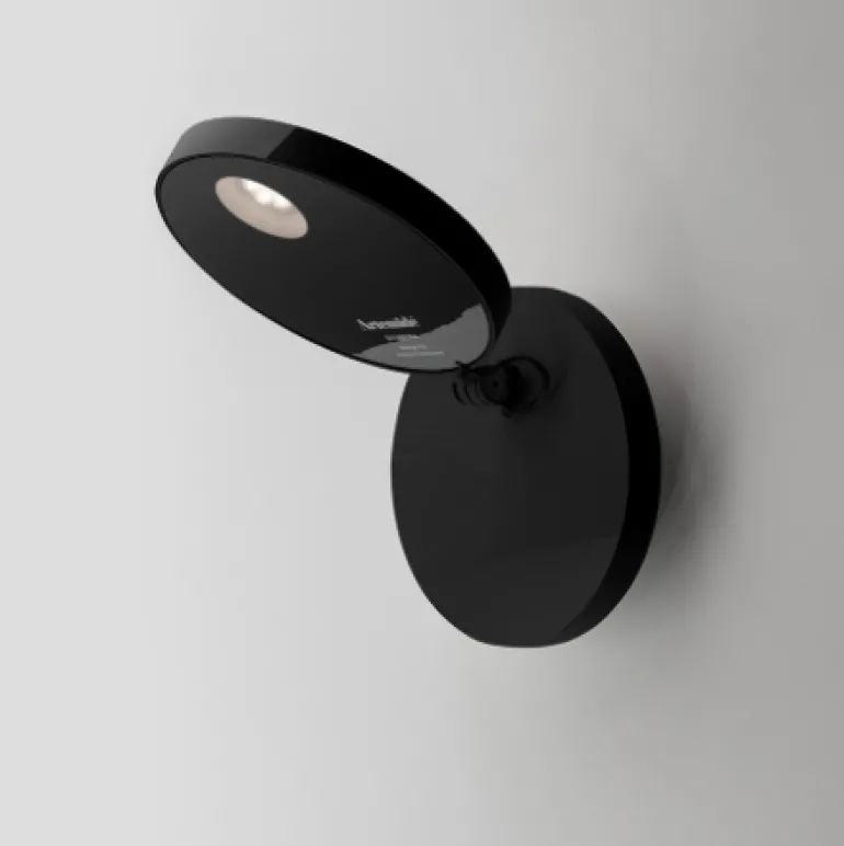 Demetra Faretto væglampe 2700K, on/off, sort