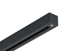 DESIGNLINE Skinne 1,9 meter 1F 230V sort