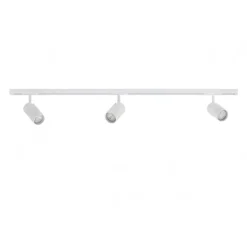 DESIGNLINE skinne-sæt 1 meter m/3 Tube spots, hvid