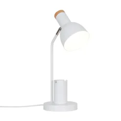 Devone bordlampe, hvid