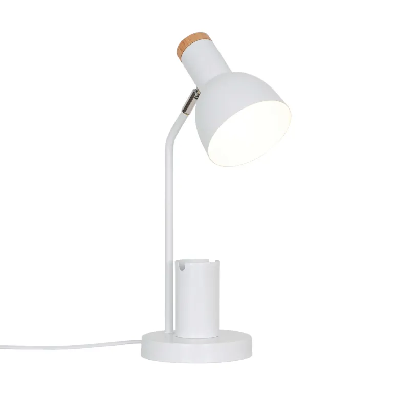 Devone bordlampe, hvid