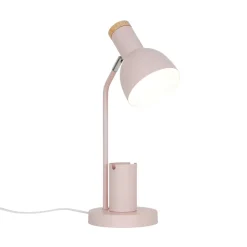 Devone bordlampe, støvet rosa