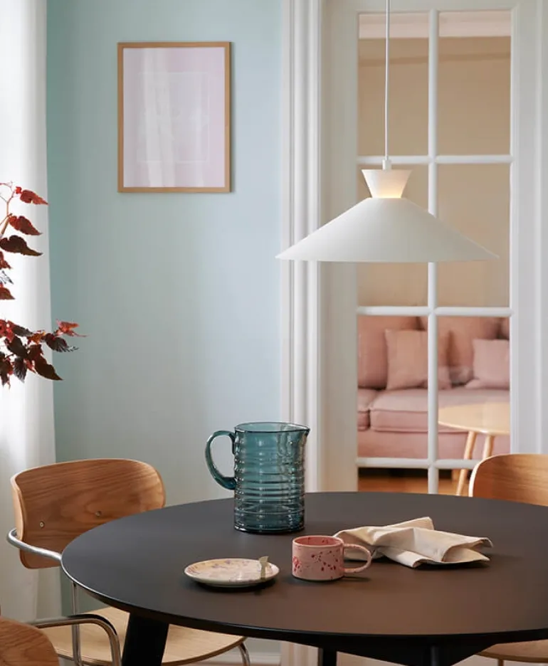 Dial 45 pendel, hvid