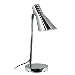 DL12 bordlampe, krom