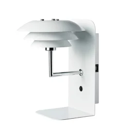 DL20 væglampe m/USB, hvid