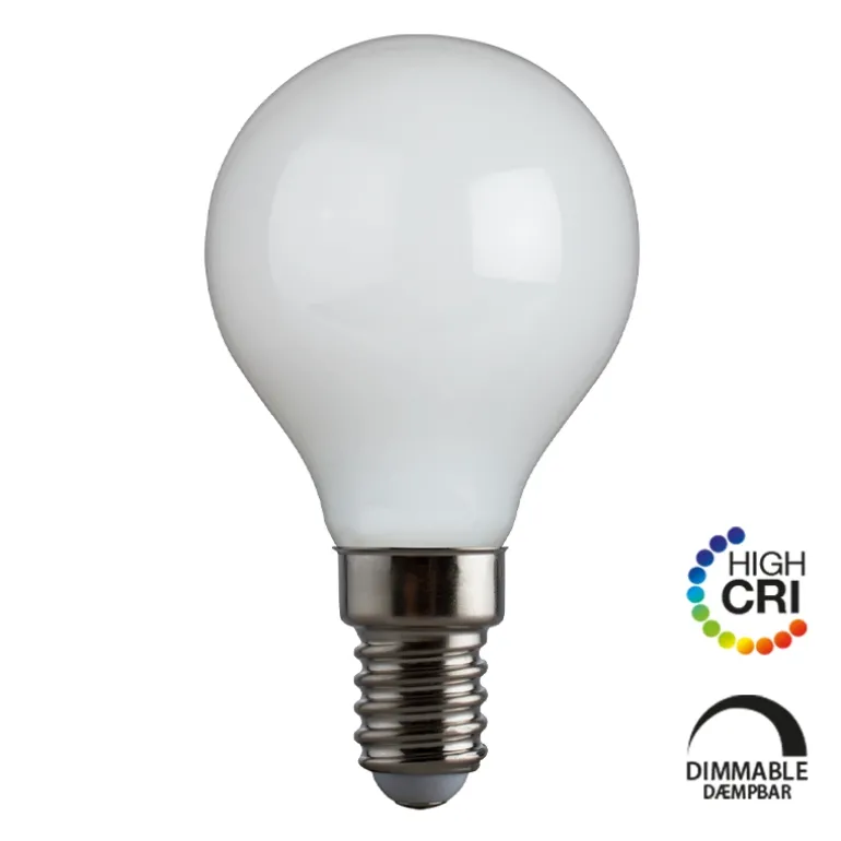 Dæmpbar LED-kronepære E14 - 2700K, 470lm, CRi 90