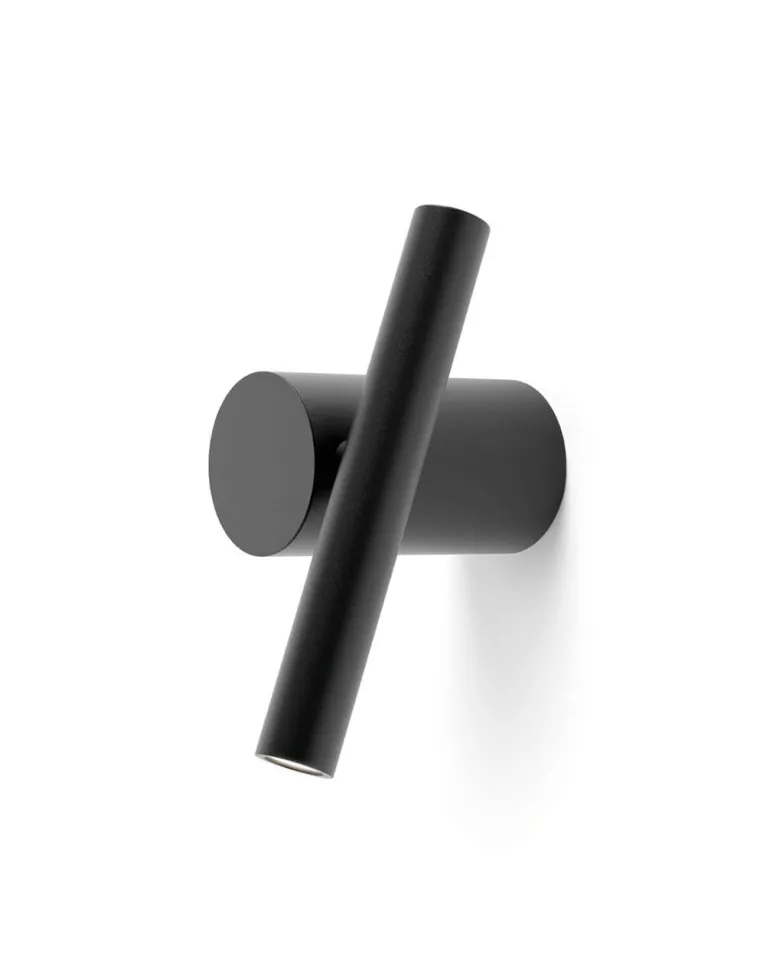 Doi væglampe / loftlampe, sort/sort