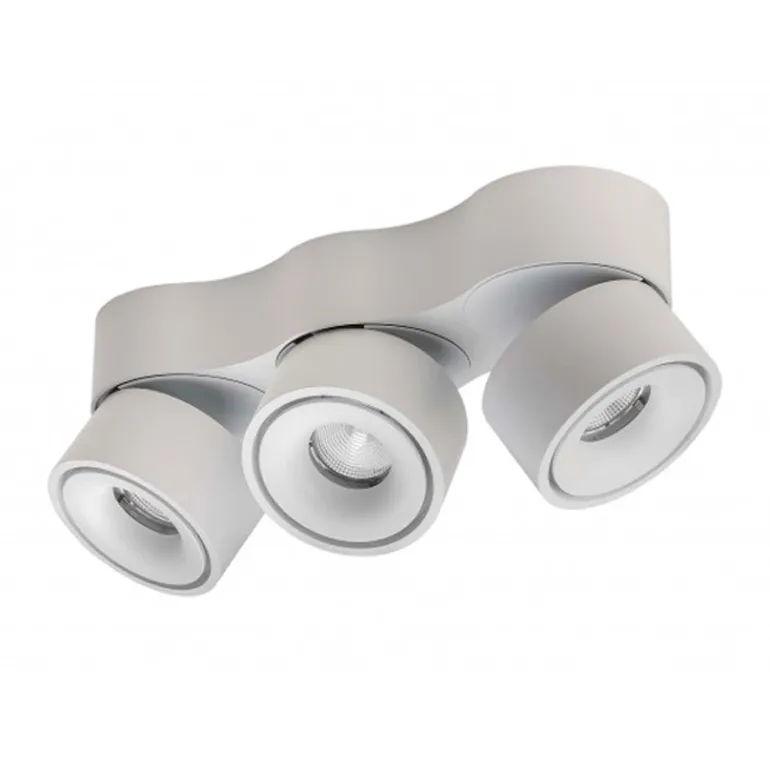 Easy W3100 Build On LED spot, hvid m. ledningshul