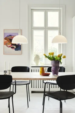 Ellen 30 pendel, opal hvid