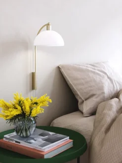 Ellen 20 væglampe, messing