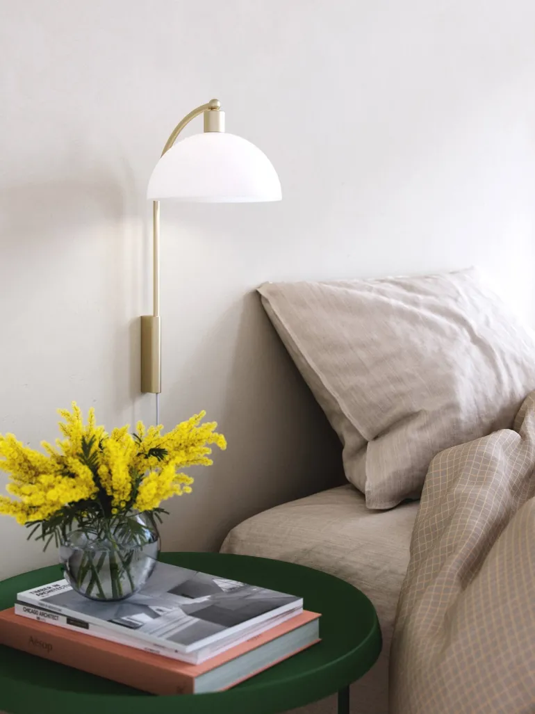 Ellen 20 væglampe, messing