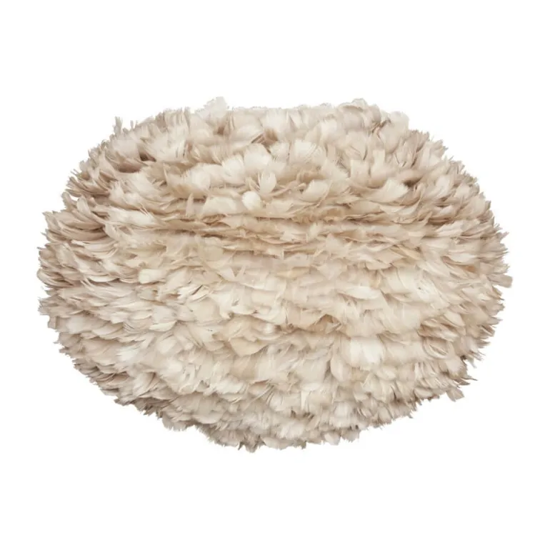 Eos large lampeskærm, lysebrun