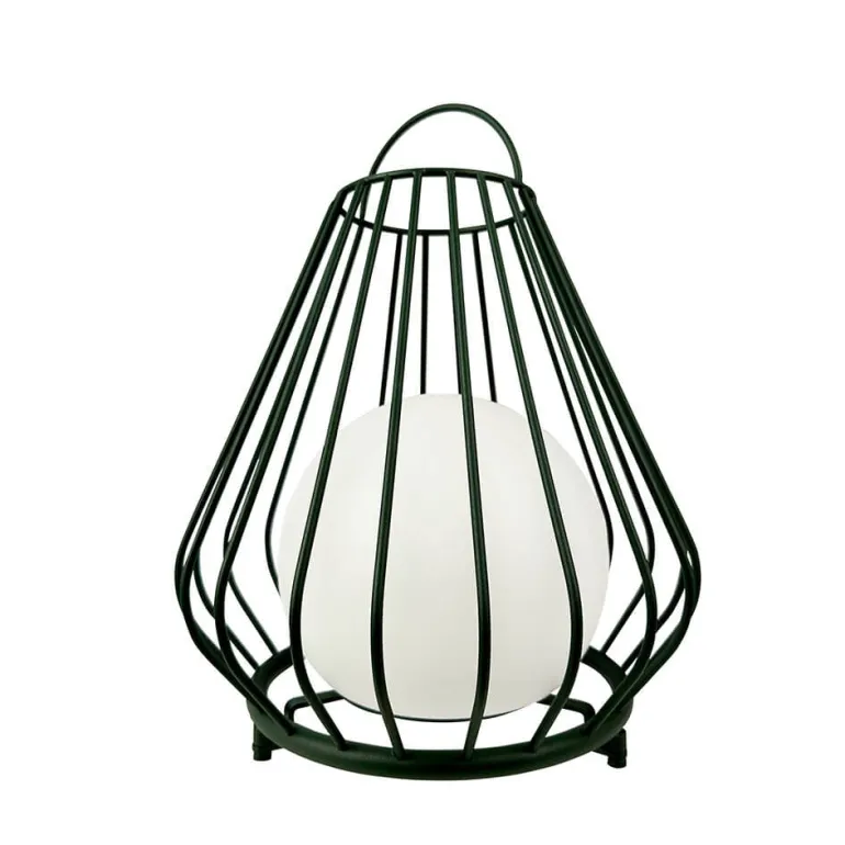 Evesham udendørs lanterne / batterilampe medium, grøn