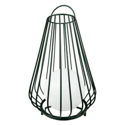 Evesham udendørs lanterne / batterilampe large, grøn