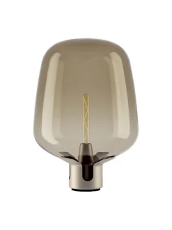 Flar large bordlampe, pearl/honey