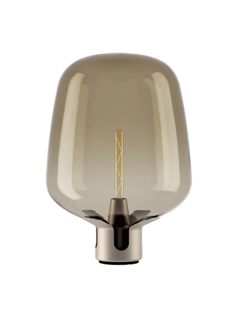 Flar large bordlampe, pearl/honey