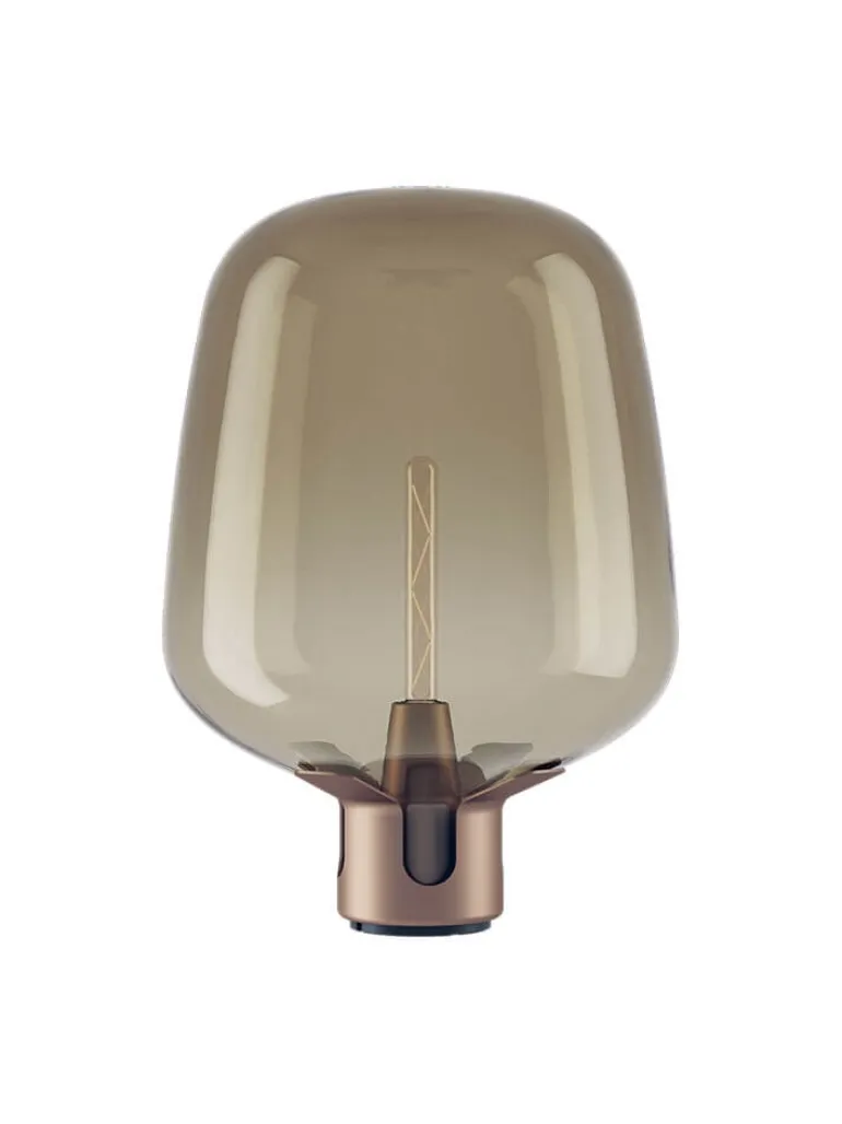 Flar large bordlampe, terra/honey