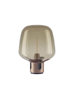 Flar medium bordlampe, terra/honey