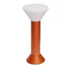 Flash Portable batteri- / bordlampe, metallic orange