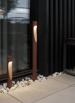 Flindt lav garden pullert spyd, corten