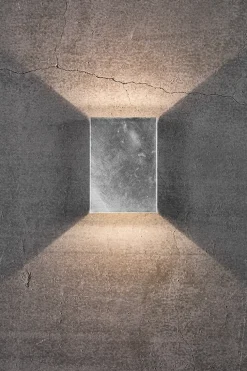 Fold 15 udendørs væglampe LED, galvaniseret stål