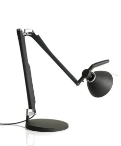 Fortebraccio bordlampe / væglampe arm og skærm, sort