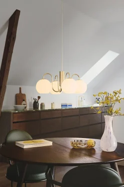 Franca pendel, messing