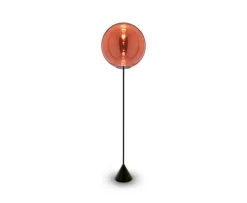 Globe Cone Slim gulvlampe, kobber