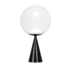 Globe Fat bordlampe, opal/sort