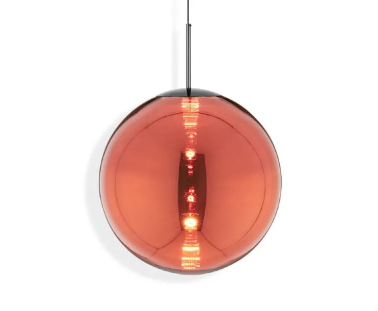 Globe pendel Ø50, kobber