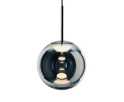 Globe pendel Ø25, sølv