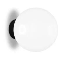 Globe Surface væglampe Ø25, opal