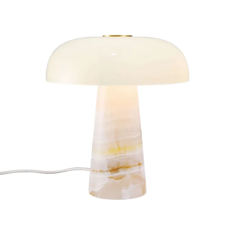 Glossy Mini bordlampe, pink jade