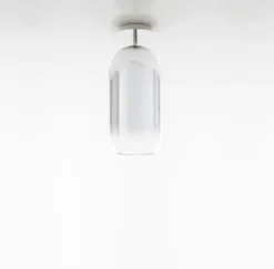 Gople Mini loftlampe, sølv